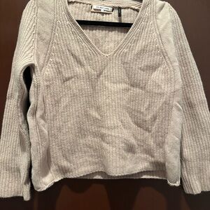 Helmut Lang Dusty Pink Wool & Cashmere Sweater